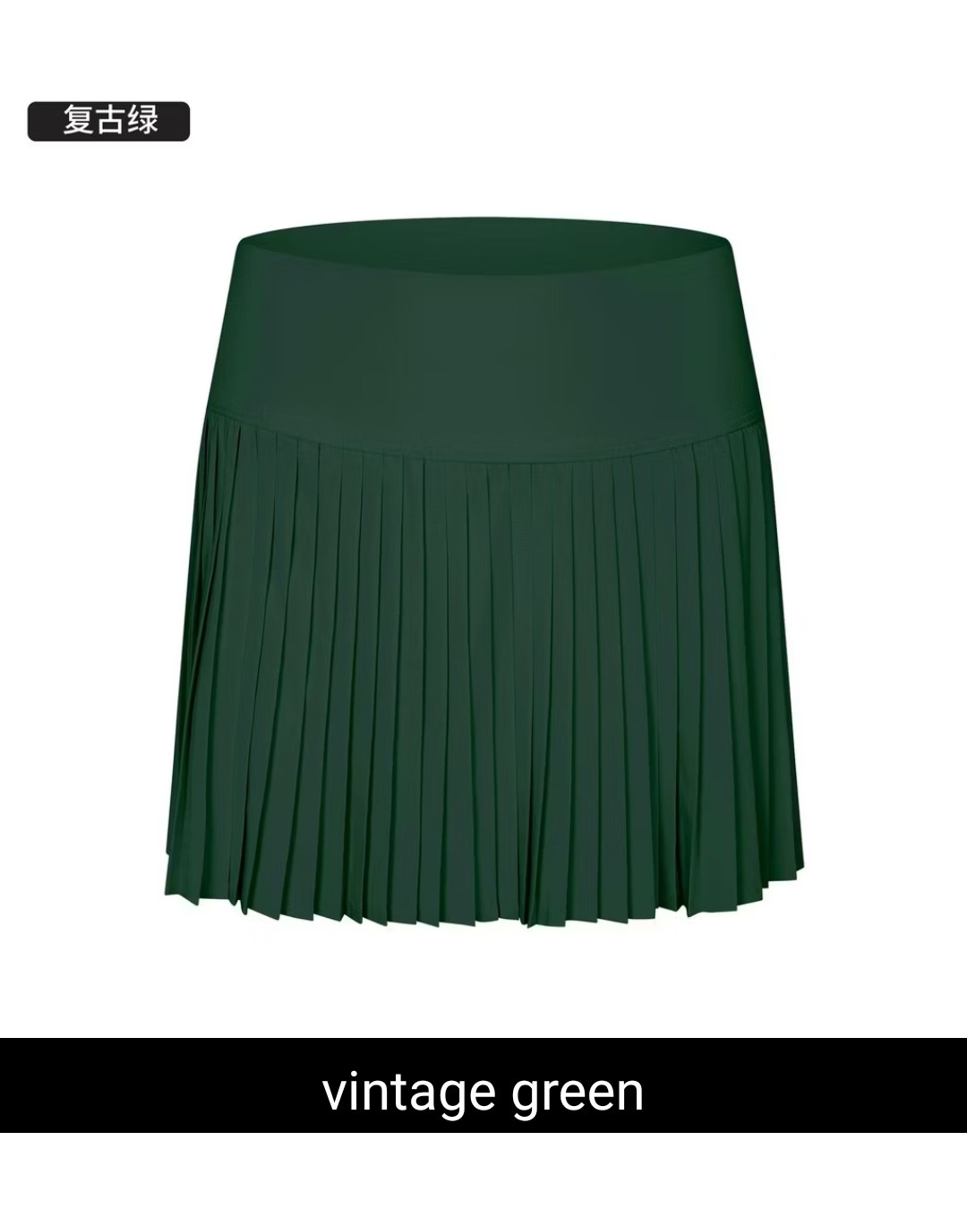 Elegant Black Pleated Pickleball Skirt for Women - High-Quality Athletic Wear