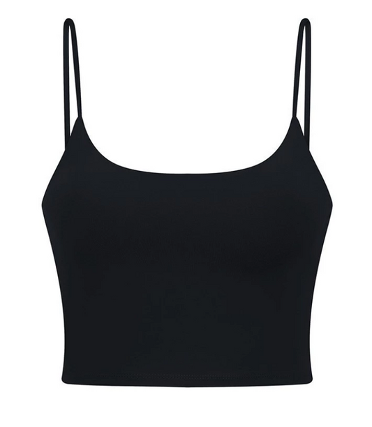 AirActive MotionFlow Bra Padded Sports Bra Lightweight Breathable Adjustable Straps Slim Fit Design for Fitness Running Yoga