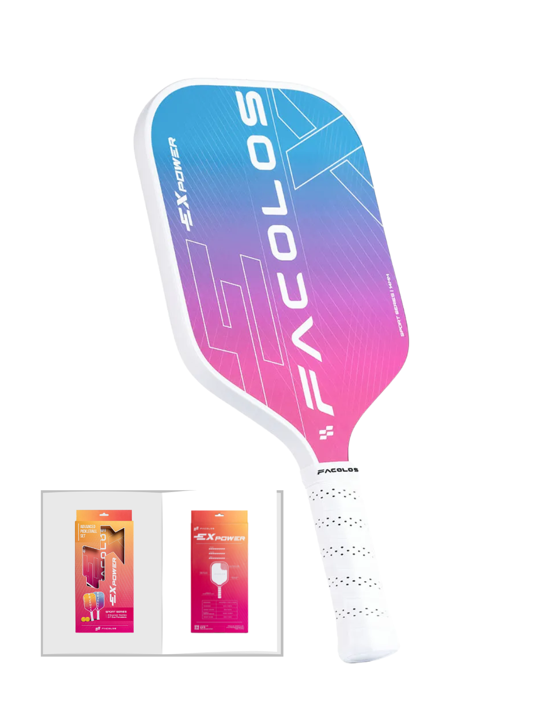 Pickleball Sport Series – ExPower White (14mm)