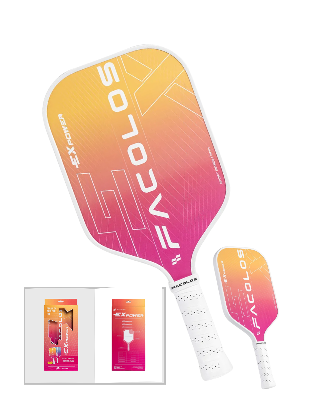 Pickleball Sport Series – ExPower White (14mm)