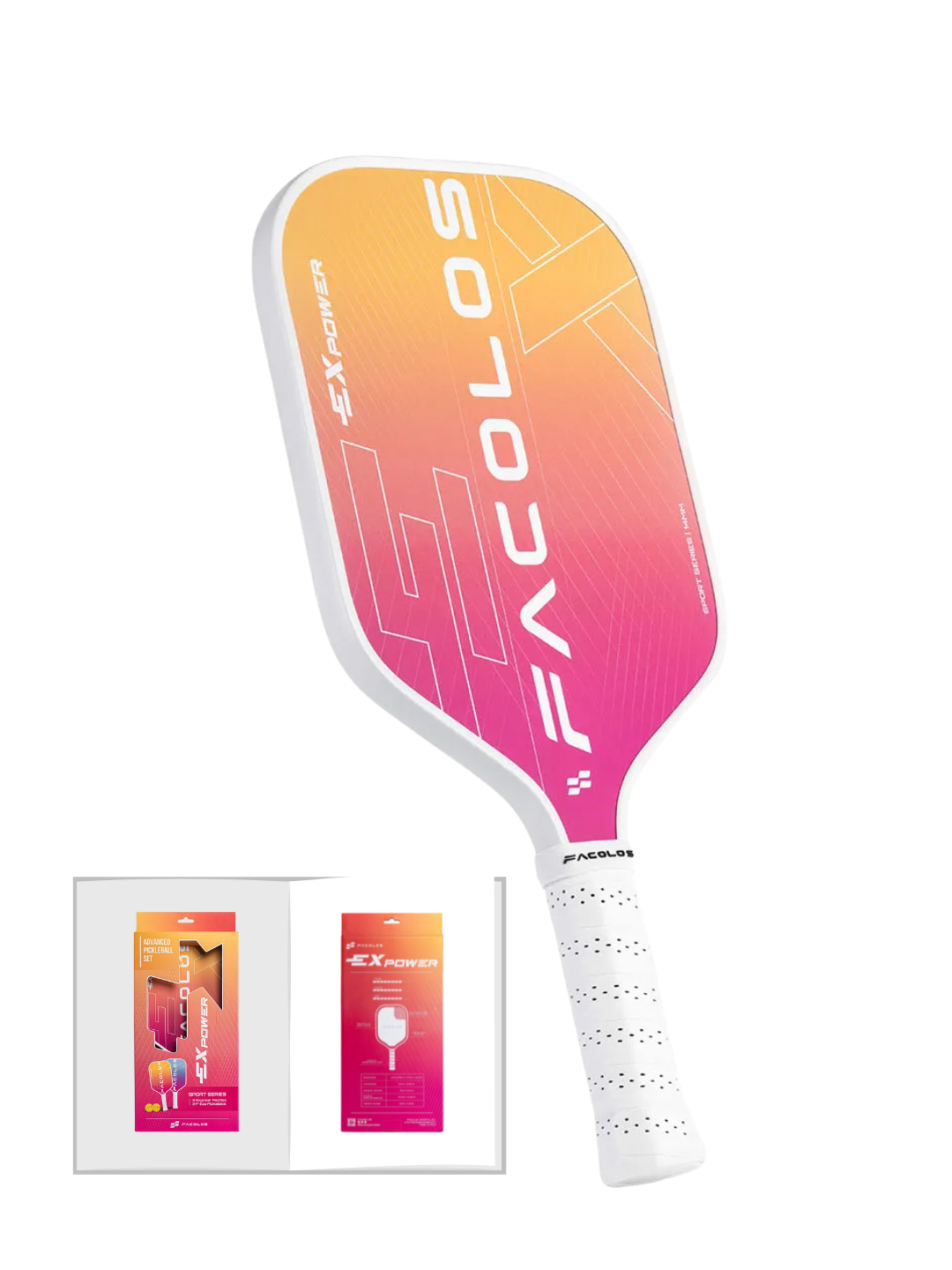 Pickleball Sport Series – ExPower White (14mm)