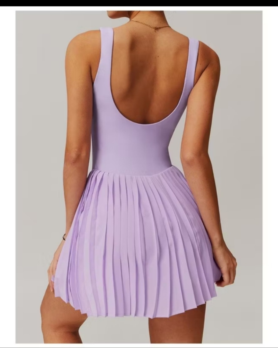 Women's padded Pickleball dress for causal outdoor wear