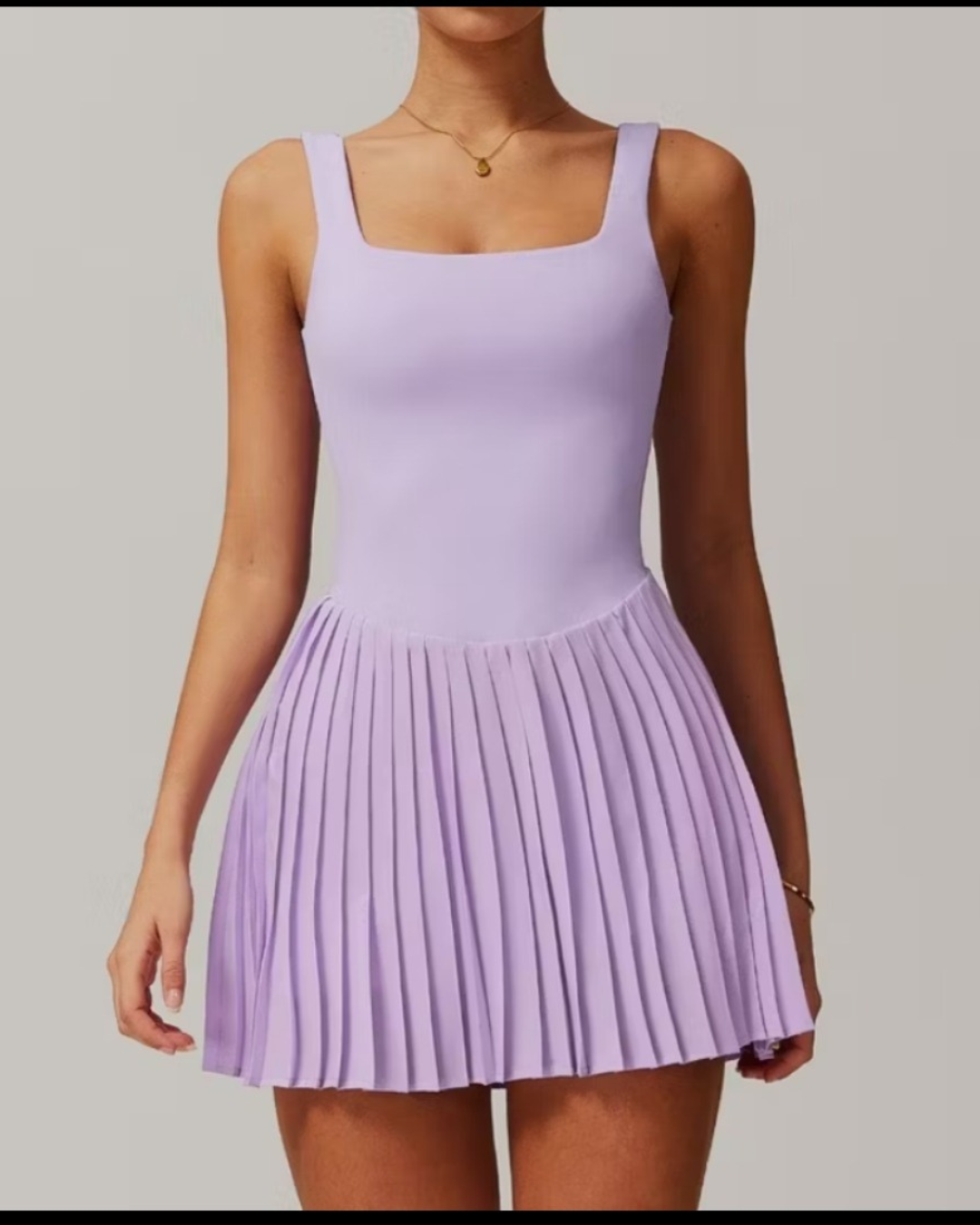 Women's padded Pickleball dress for causal outdoor wear