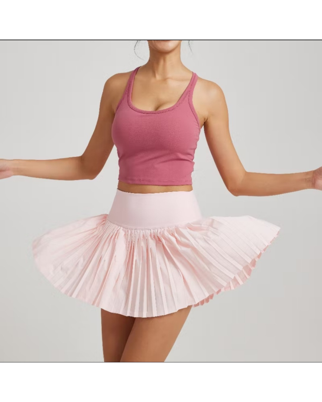 Elegant Black Pleated Tennis Skirt for Women - High-Quality Athletic Wear