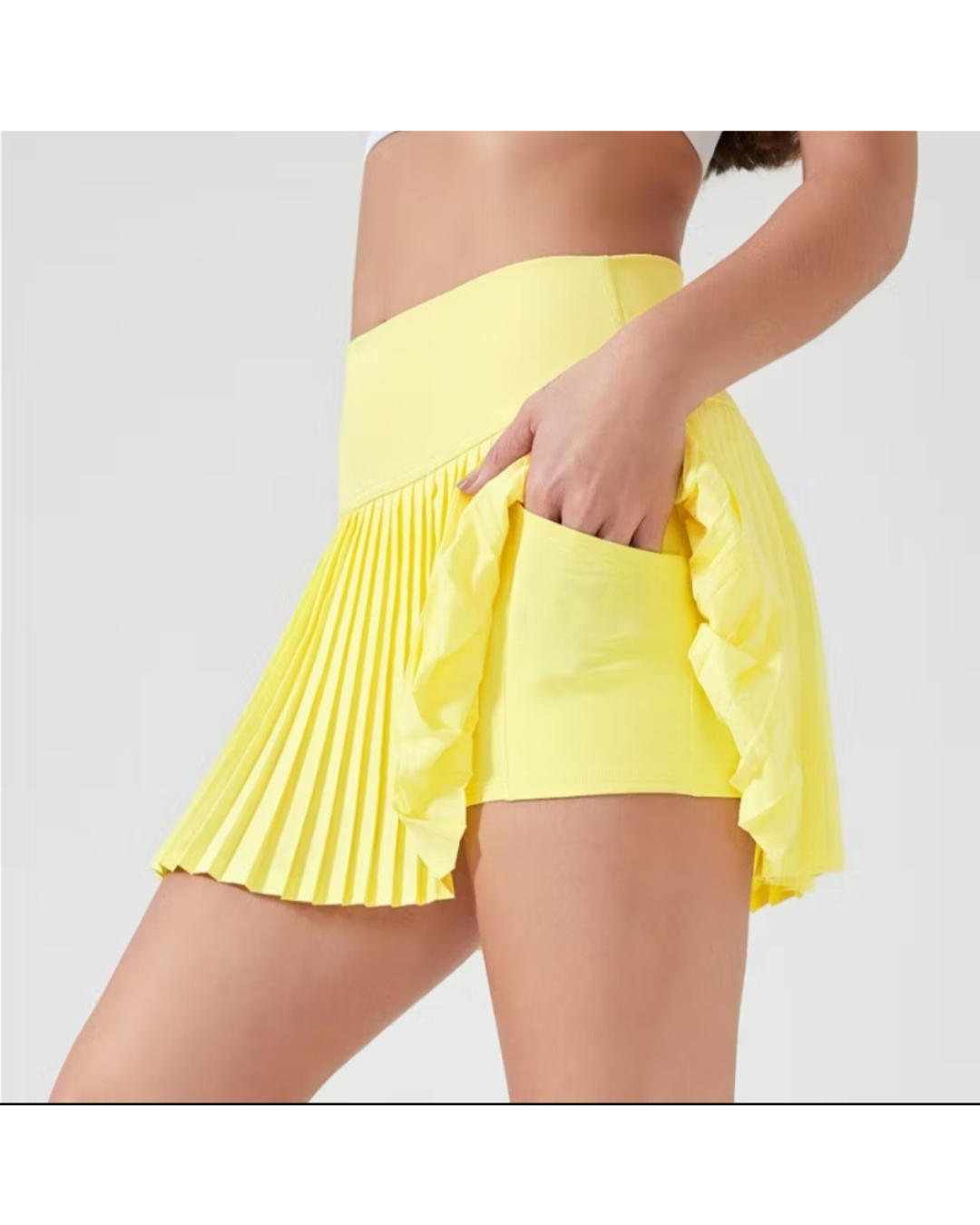 Elegant Black Pleated Tennis Skirt for Women - High-Quality Athletic Wear