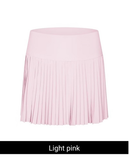 Elegant Black Pleated Tennis Skirt for Women - High-Quality Athletic Wear