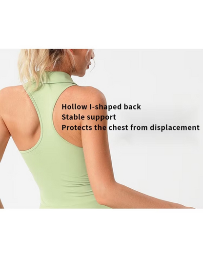 Elegant White Tennis Skirt with Safety Shorts for Women - High-Quality Athletic Dress